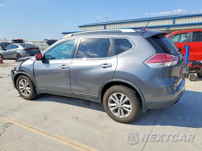 Drugie zdjęcie samochodu z przodu: 2016 NISSAN ROGUE SV VIN:KNMAT2MT9GP677822 - miniatura