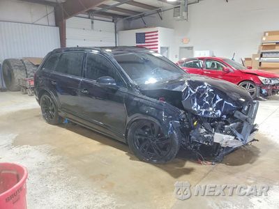 Czwarte zdjęcie samochodu z boku: 2021 AUDI Q7 PREMIUM PLUS VIN:WA1LJAF74MD034424 - miniatura