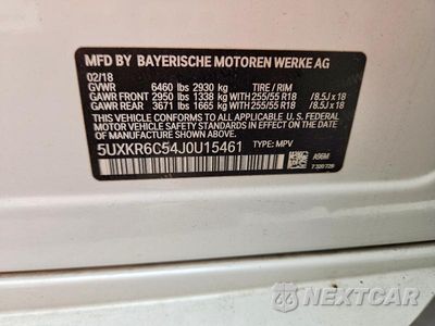 Zdjęcie 13 z 13 samochodu: 2018 BMW X5 XDRIVE50I VIN:5UXKR6C54J0U15461 - miniatura
