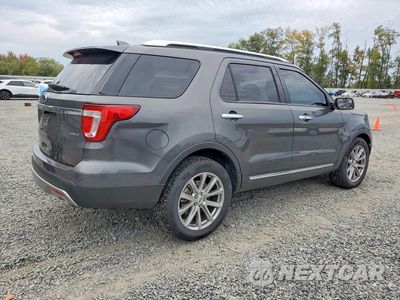 Trzecie zdjęcie samochodu z tyłu: 2016 FORD EXPLORER LIMITED VIN:1FM5K8F84GGA29946 - miniatura