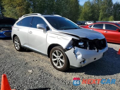 Czwarte zdjęcie samochodu z boku: 2012 LEXUS RX 350 VIN:2T2BK1BA3CC121934 - miniatura