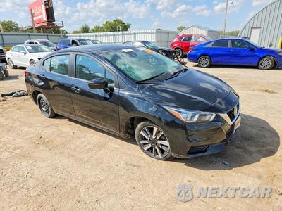 Czwarte zdjęcie samochodu z boku: 2021 NISSAN VERSA SV VIN:3N1CN8EVXML840347 - miniatura