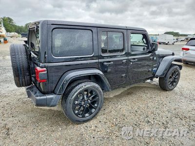 Trzecie zdjęcie samochodu z tyłu: 2024 JEEP WRANGLER SAHARA 4XE VIN:1C4RJXP65RW270844 - miniatura