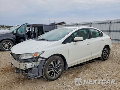 2014 HONDA CIVIC EX 19XFB2F88EE051869 - główne zdjęcie licytacji z USA - miniatura