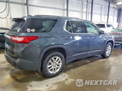 Trzecie zdjęcie samochodu z tyłu: 2019 CHEVROLET TRAVERSE LT VIN:1GNEVGKW2KJ251690 - miniatura