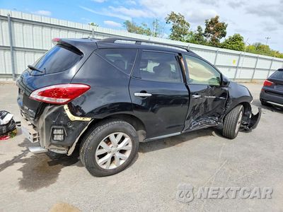 Trzecie zdjęcie samochodu z tyłu: 2014 NISSAN MURANO SV VIN:JN8AZ1MW7EW506352 - miniatura