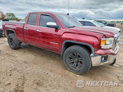 Czwarte zdjęcie samochodu z boku: 2014 GMC SIERRA K1500 SLE VIN:1GTV2UECXEZ173344 - miniatura