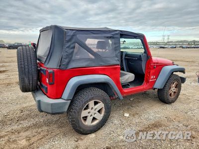 Trzecie zdjęcie samochodu z tyłu: 2009 JEEP WRANGLER X VIN:1J4FA24109L747142 - miniatura