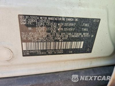 Zdjęcie 12 z 12 samochodu: 2021 TOYOTA RAV4 LE VIN:2T3H1RFV3MC154325 - miniatura