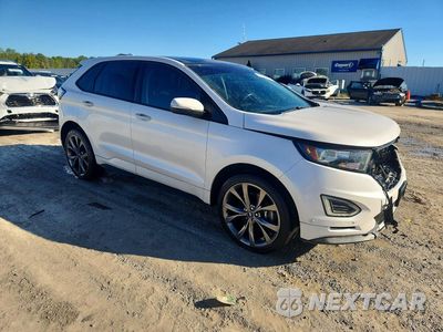 Czwarte zdjęcie samochodu z boku: 2018 FORD EDGE SPORT VIN:2FMPK4AP1JBB10384 - miniatura