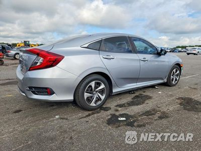 Trzecie zdjęcie samochodu z tyłu: 2019 HONDA CIVIC LX VIN:19XFC2F62KE042740 - miniatura