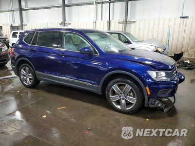 Czwarte zdjęcie samochodu z boku: 2021 VOLKSWAGEN TIGUAN SE VIN:3VV2B7AX8MM100231 - miniatura