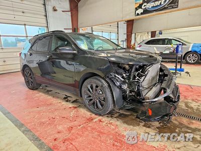 Czwarte zdjęcie samochodu z boku: 2023 CHEVROLET EQUINOX RS VIN:3GNAXMEG3PL225109 - miniatura