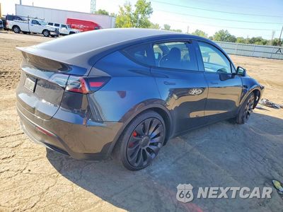 Trzecie zdjęcie samochodu z tyłu: 2024 TESLA MODEL Y VIN:7SAYGDEF1RA318131 - miniatura