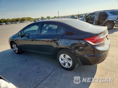 Drugie zdjęcie samochodu z przodu: 2015 HONDA CIVIC LX VIN:19XFB2F57FE098060 - miniatura