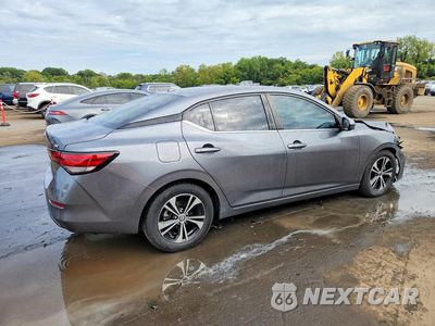 Trzecie zdjęcie samochodu z tyłu: 2020 NISSAN SENTRA SV VIN:3N1AB8CVXLY251187 - miniatura