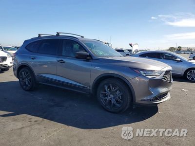 Czwarte zdjęcie samochodu z boku: 2022 ACURA MDX A-SPEC VIN:5J8YE1H03NL044306 - miniatura