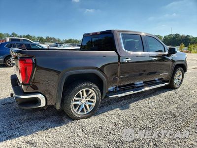 Trzecie zdjęcie samochodu z tyłu: 2019 GMC SIERRA C1500 SLT VIN:3GTP8DED1KG155651 - miniatura