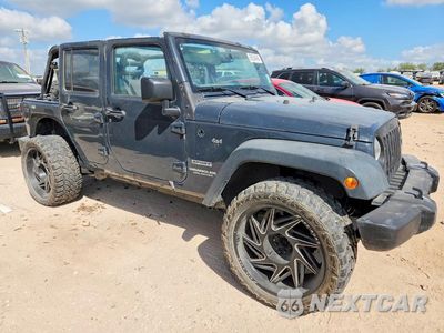 Czwarte zdjęcie samochodu z boku: 2017 JEEP WRANGLER UNLIMITED SPORT VIN:1C4BJWDG6HL661414 - miniatura