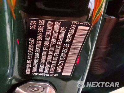 Zdjęcie 13 z 13 samochodu: 2025 PORSCHE TAYCAN TURBO VIN:WP0AC2Y15SSA55185 - miniatura