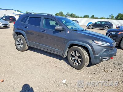 Czwarte zdjęcie samochodu z boku: 2014 JEEP CHEROKEE TRAILHAWK VIN:1C4PJMBB9EW200865 - miniatura