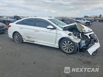 Czwarte zdjęcie samochodu z boku: 2016 HYUNDAI SONATA SPORT VIN:5NPE34AFXGH279106 - miniatura