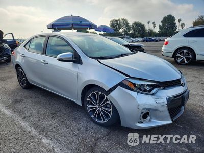 Czwarte zdjęcie samochodu z boku: 2015 TOYOTA COROLLA S PLUS VIN:5YFBURHE6FP227094 - miniatura
