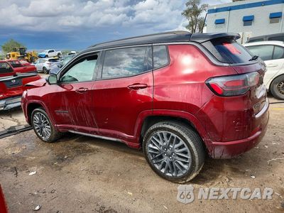 Drugie zdjęcie samochodu z przodu: 2022 JEEP COMPASS LIMITED VIN:3C4NJDCB5NT148131 - miniatura