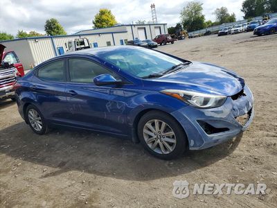 Czwarte zdjęcie samochodu z boku: 2016 HYUNDAI ELANTRA SE VIN:5NPDH4AEXGH783207 - miniatura