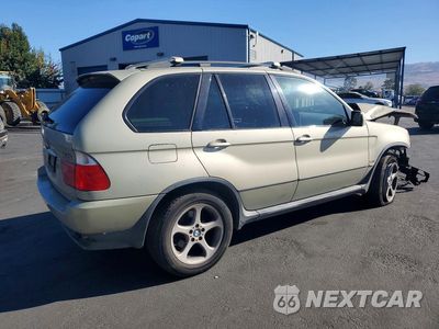 Trzecie zdjęcie samochodu z tyłu: 2002 BMW X5 3.0I VIN:5UXFA53572LP47316 - miniatura