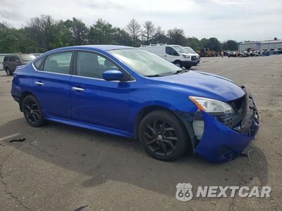 Czwarte zdjęcie samochodu z boku: 2013 NISSAN SENTRA S VIN:3N1AB7AP8DL783860 - miniatura