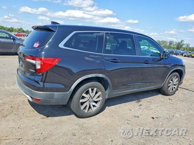 Trzecie zdjęcie samochodu z tyłu: 2019 HONDA PILOT EXL VIN:5FNYF6H58KB100212 - miniatura