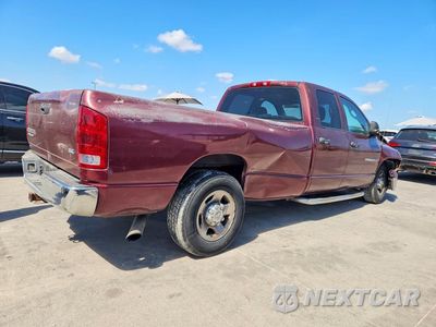 Trzecie zdjęcie samochodu z tyłu: 2003 DODGE RAM 2500 ST VIN:3D7KA28673G728253 - miniatura