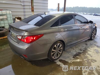 Trzecie zdjęcie samochodu z tyłu: 2014 HYUNDAI SONATA SE VIN:5NPEC4AC0EH931606 - miniatura