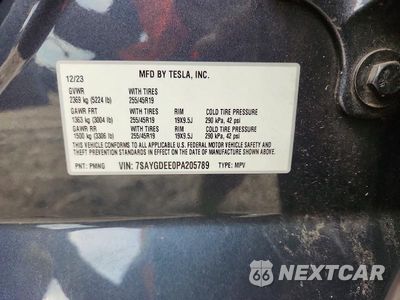 Zdjęcie 13 z 13 samochodu: 2023 TESLA MODEL Y VIN:7SAYGDEE0PA205789 - miniatura