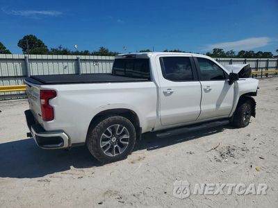 Trzecie zdjęcie samochodu z tyłu: 2021 CHEVROLET SILVERADO C1500 RST VIN:3GCPWDED8MG196044 - miniatura