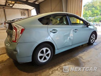 Trzecie zdjęcie samochodu z tyłu: 2013 TOYOTA PRIUS THREE VIN:JTDKN3DU6D1690345 - miniatura