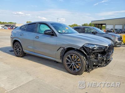 Czwarte zdjęcie samochodu z boku: 2027 BMW X6 M60I VIN:5UX43EX00V9536783 - miniatura
