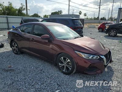 Czwarte zdjęcie samochodu z boku: 2020 NISSAN SENTRA SV VIN:3N1AB8CV7LY246447 - miniatura