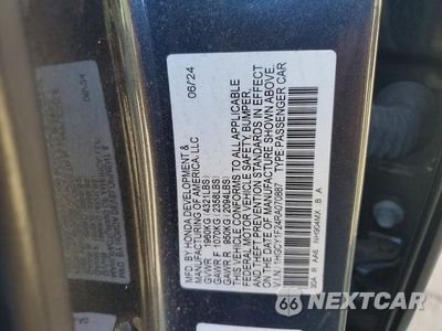 Zdjęcie 12 z 12 samochodu: 2024 HONDA ACCORD LX VIN:1HGCY1F24RA070887 - miniatura