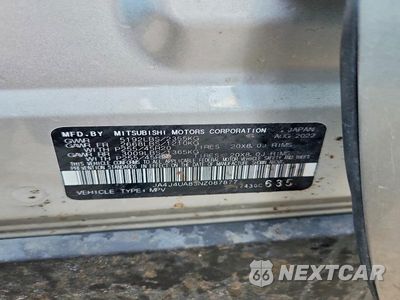 Zdjęcie 13 z 13 samochodu: 2022 MITSUBISHI OUTLANDER SE VIN:JA4J4UA83NZ087877 - miniatura