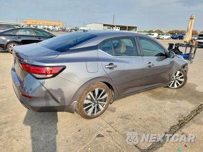 Trzecie zdjęcie samochodu z tyłu: 2020 NISSAN SENTRA SV VIN:3N1AB8CV0LY303944 - miniatura