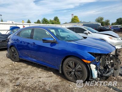 Czwarte zdjęcie samochodu z boku: 2017 HONDA CIVIC EXL VIN:SHHFK7H77HU401135 - miniatura
