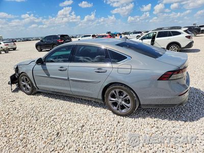 Drugie zdjęcie samochodu z przodu: 2025 HONDA ACCORD HYBRID EXL VIN:1HGCY2F67SA008592 - miniatura