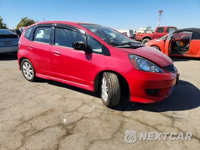 Czwarte zdjęcie samochodu z boku: 2009 HONDA FIT SPORT VIN:JHMGE88429S028629 - miniatura