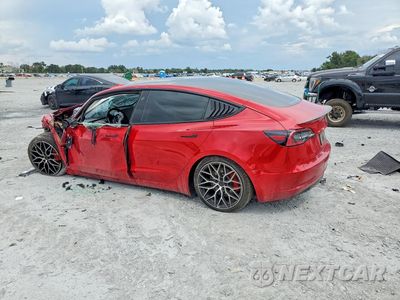 Drugie zdjęcie samochodu z przodu: 2021 TESLA MODEL 3 VIN:5YJ3E1EC8MF054418 - miniatura