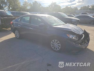 Czwarte zdjęcie samochodu z boku: 2019 NISSAN SENTRA SV VIN:3N1AB7AP2KY434502 - miniatura