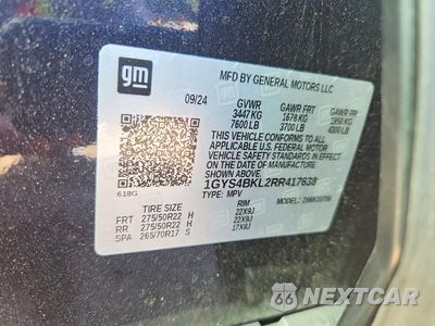 Zdjęcie 13 z 13 samochodu: 2024 CADILLAC ESCALADE PREMIUM LUXURY VIN:1GYS4BKL2RR417638 - miniatura