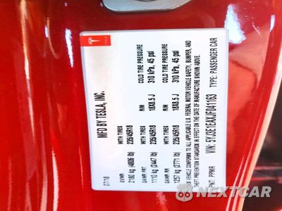 Zdjęcie 12 z 12 samochodu: 2018 TESLA MODEL 3 VIN:5YJ3E1EAXJF041163 - miniatura