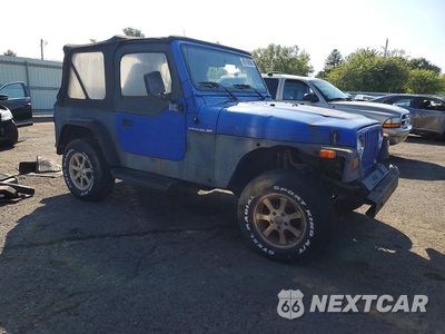 Czwarte zdjęcie samochodu z boku: 1997 JEEP WRANGLER / TJ SE VIN:1J4FY29P8VP482188 - miniatura